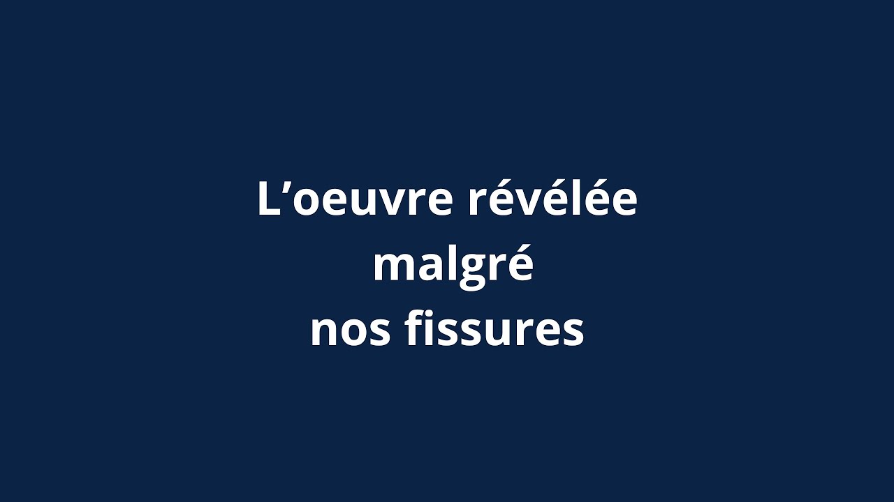 Quand le sculpteur voit la fissure dans la pierre...#storytime #minutesinspirées #fissures
