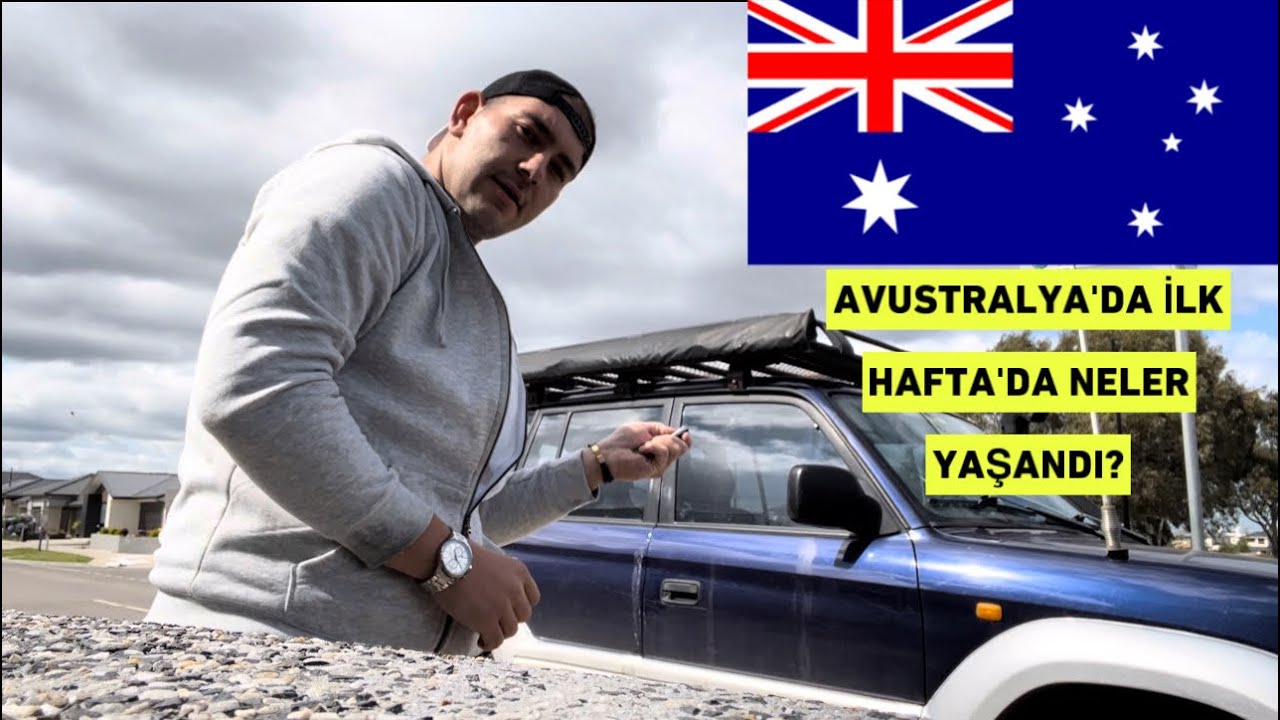 AVUSTURALYA’DA İLK HAFTA-MELBOURNE EV ARABA İŞ YAŞAM VLOG VOL1