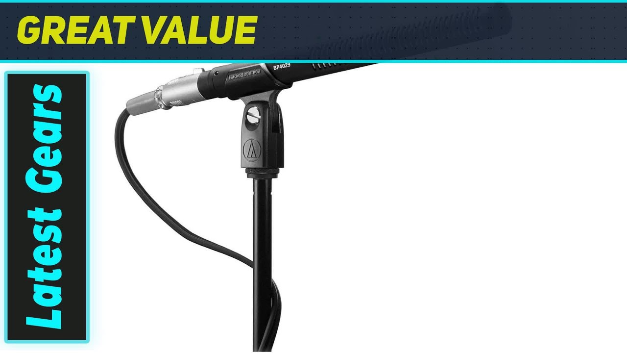 Audio-Technica BP4029: The Pro Stereo Shotgun Mic