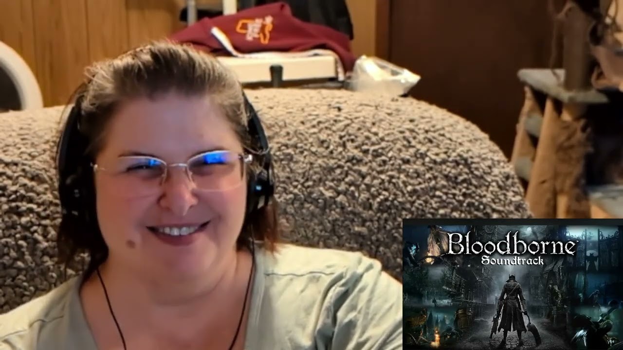 Bloodborne instrumental Gerhman, The First Hunter Reaction