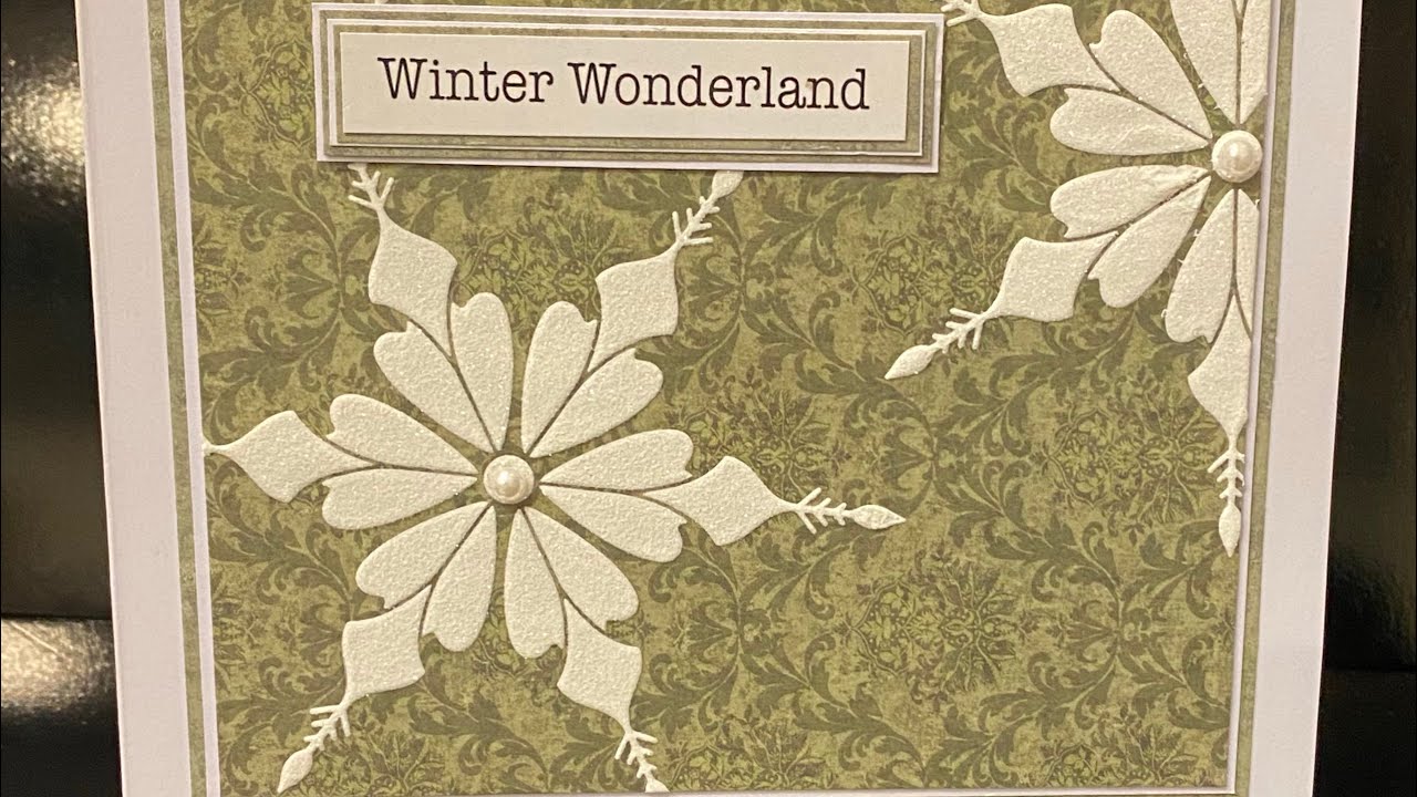 Sweet Poppy Single snowflake 