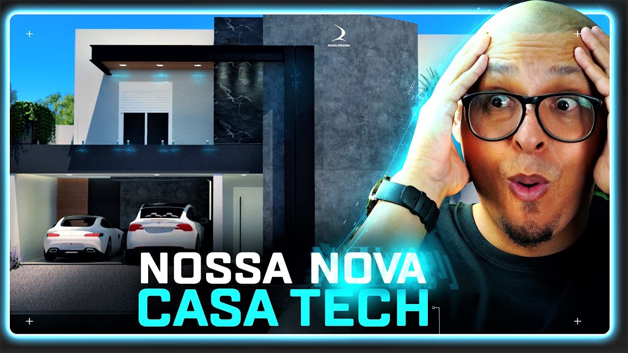 Nossa NOVA CASA TECH❗ Uma casa tecnológica e MAIS INTELIGENTE - Smart home