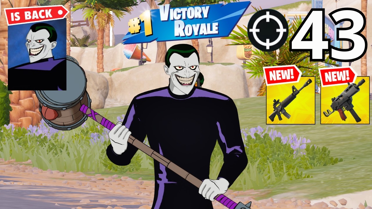 JOKER BEYOND Gameplay Wins Zero Build (NEW FORTNITE CHAPTER 7 SEASON 1)