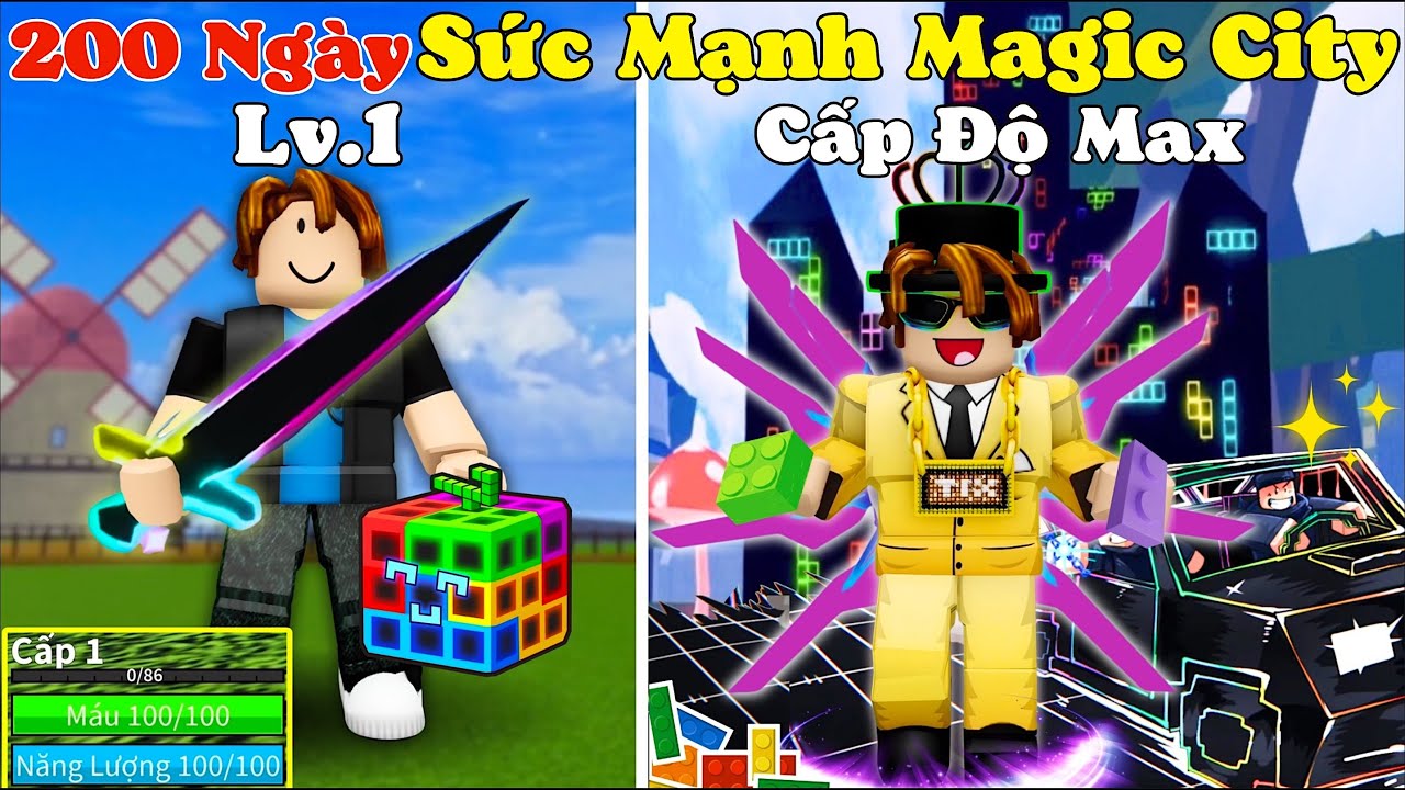 [BloxFruit] 200 Ngày Thức Tỉnh Sức Mạnh CREATION Thành Phố Sáng Tạo Siêu Mạnh