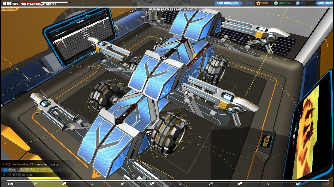 Robocraft Tx1 The Regenator