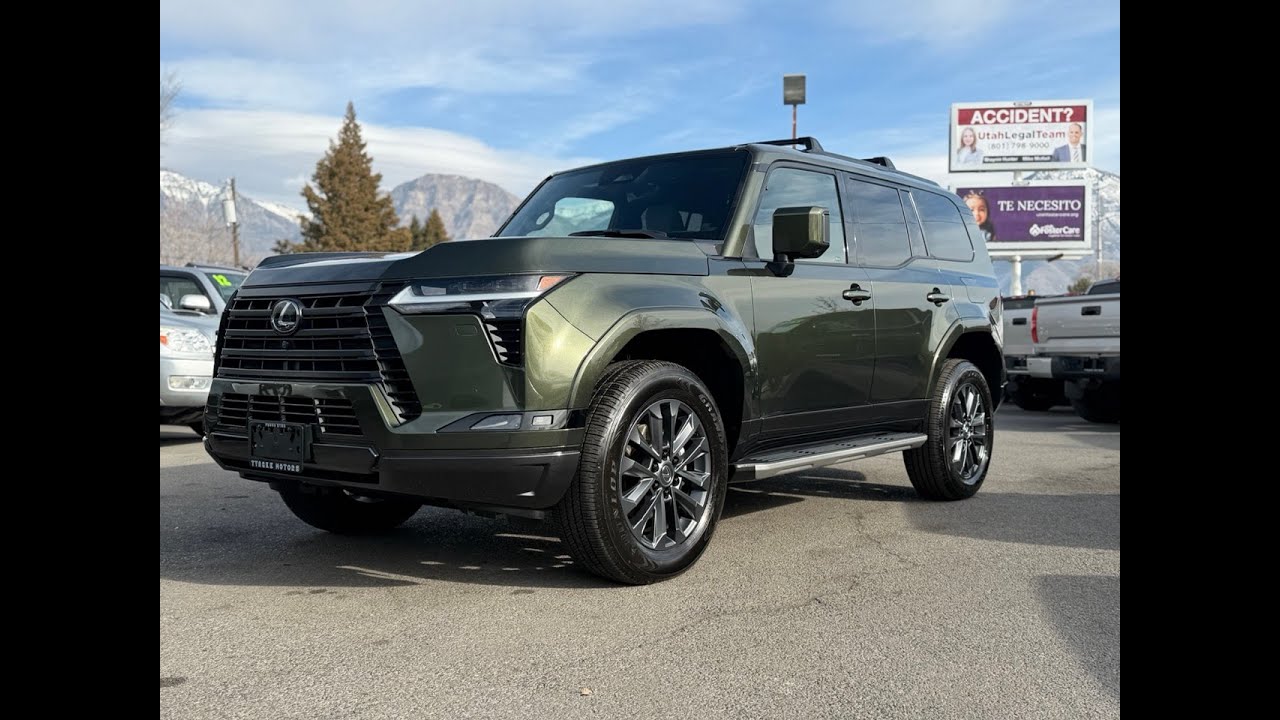 Nori Green 2024 Lexus GX550 Premium + at Tyacke Motors! 5K Miles Lexus Corporate Demo! Walk Around