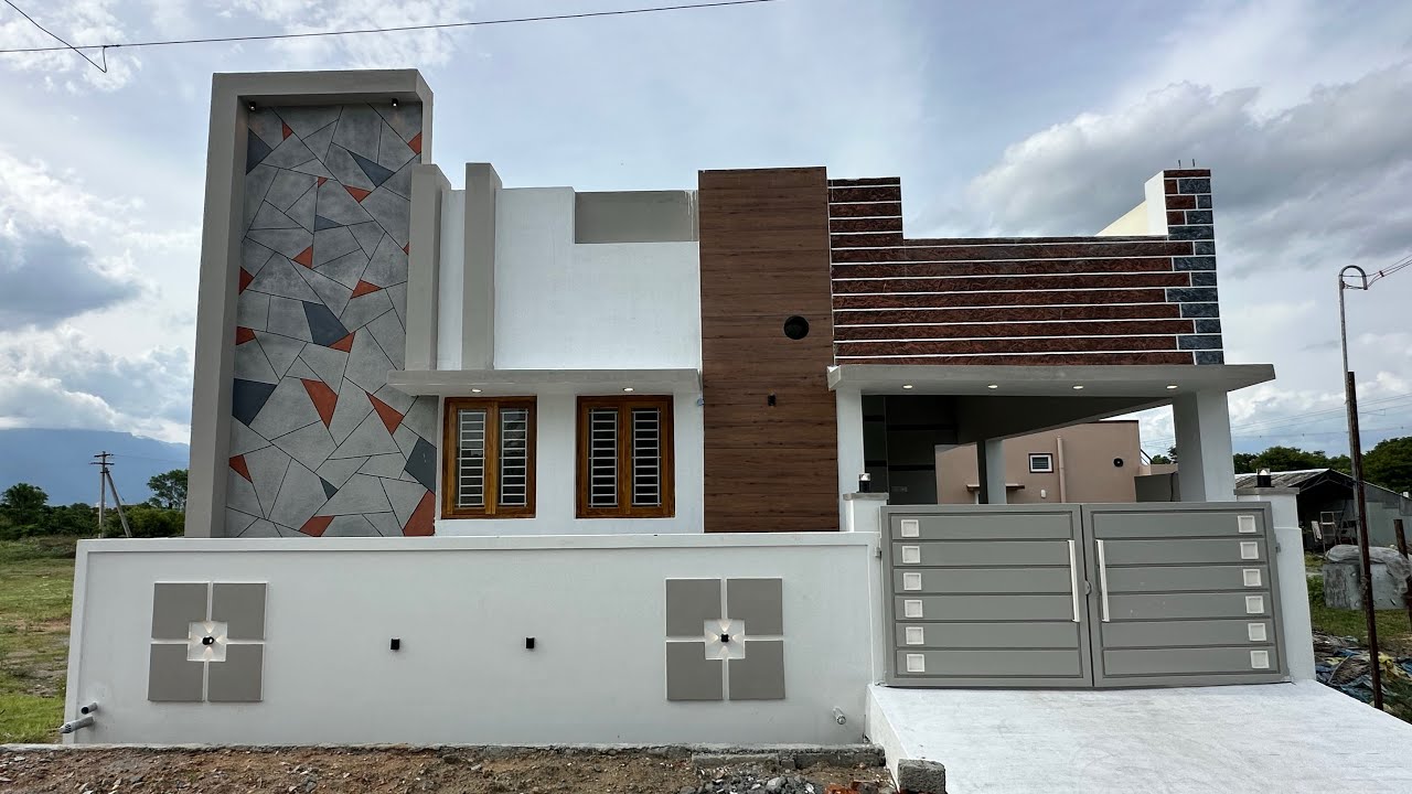 3.4 சென்ட்டில் Ground floor'ல கட்டப்பட்ட 2BHK வீடு விற்பனைக்கு!!! | House for sale in Karamadai