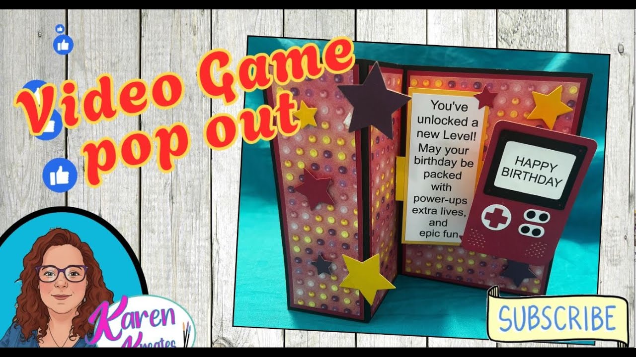 Video Game Pop Out Z Fold
