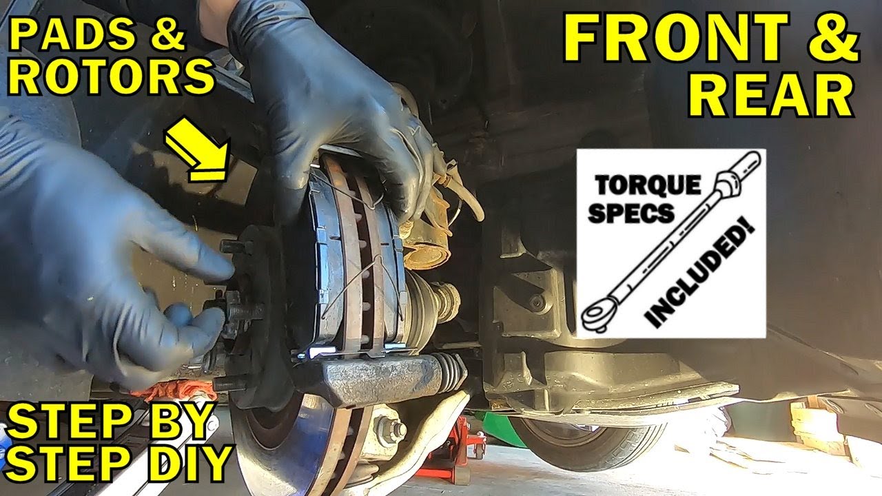 2015-2023 Nissan Maxima Front & Rear Brake Replacement