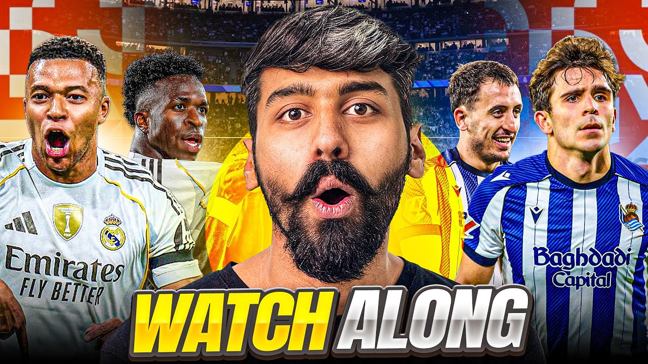 Real Madrid vs Real Sociedad Laliga Live | Divyansh