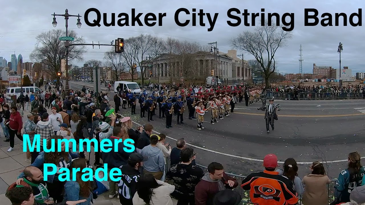 Quaker City String Band Mummers Parade  Philadelphia 2022