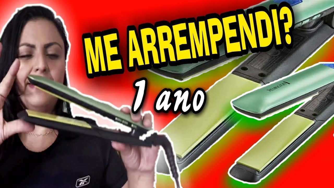 1 ANO USANDO CHAPINHA POLISHOP REMINGTON ALISOU MEU CABELO?🤭 { SHINE THERAPY }
