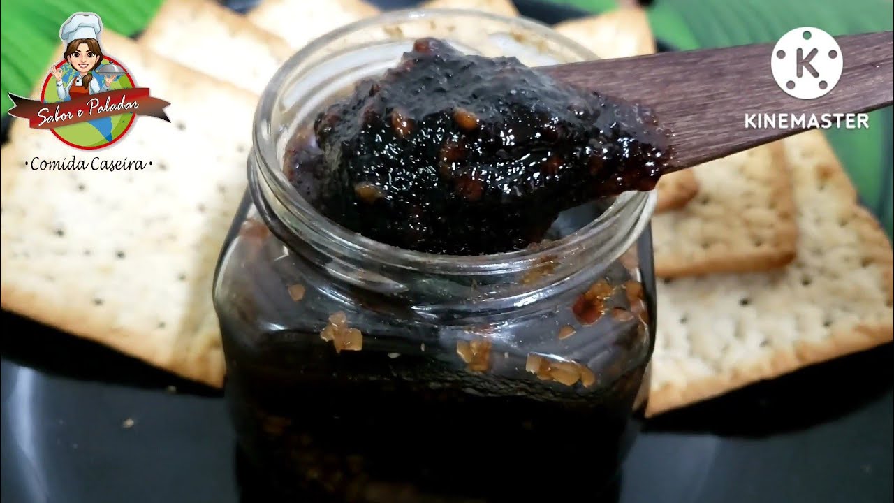 Geléia de alho caramelizado com pimenta