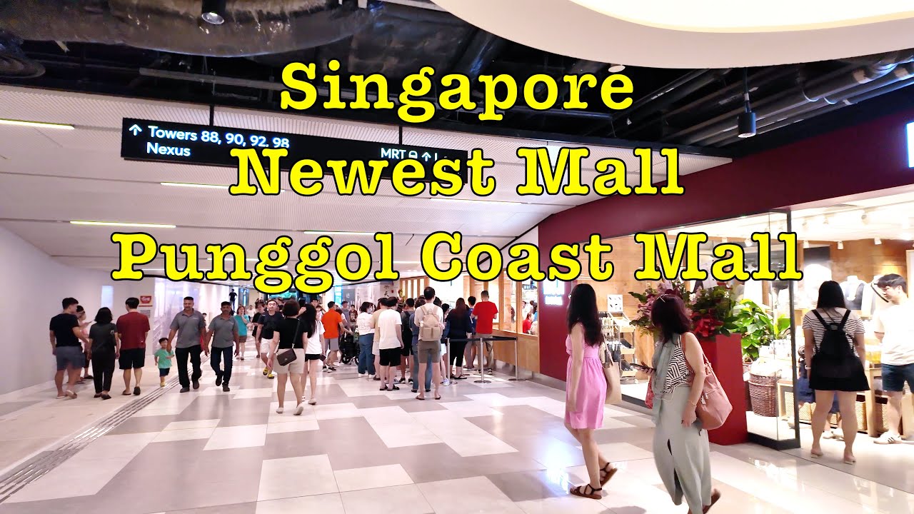 (Update) Punggol Coast Mall Weekend Walkthrough #singapore #food #cafe #restaurant #shoppingmall