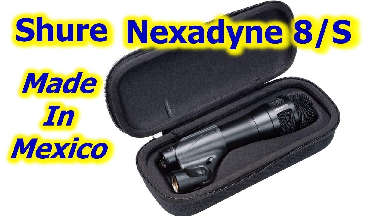Shure Nexadyne 8 - Trên Tay đầu tiên