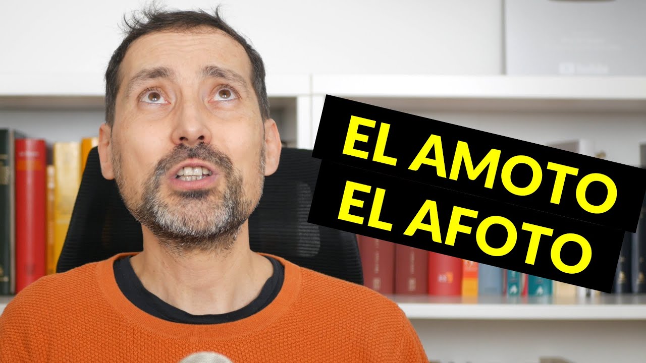 El amoto, el afoto y el reanálisis