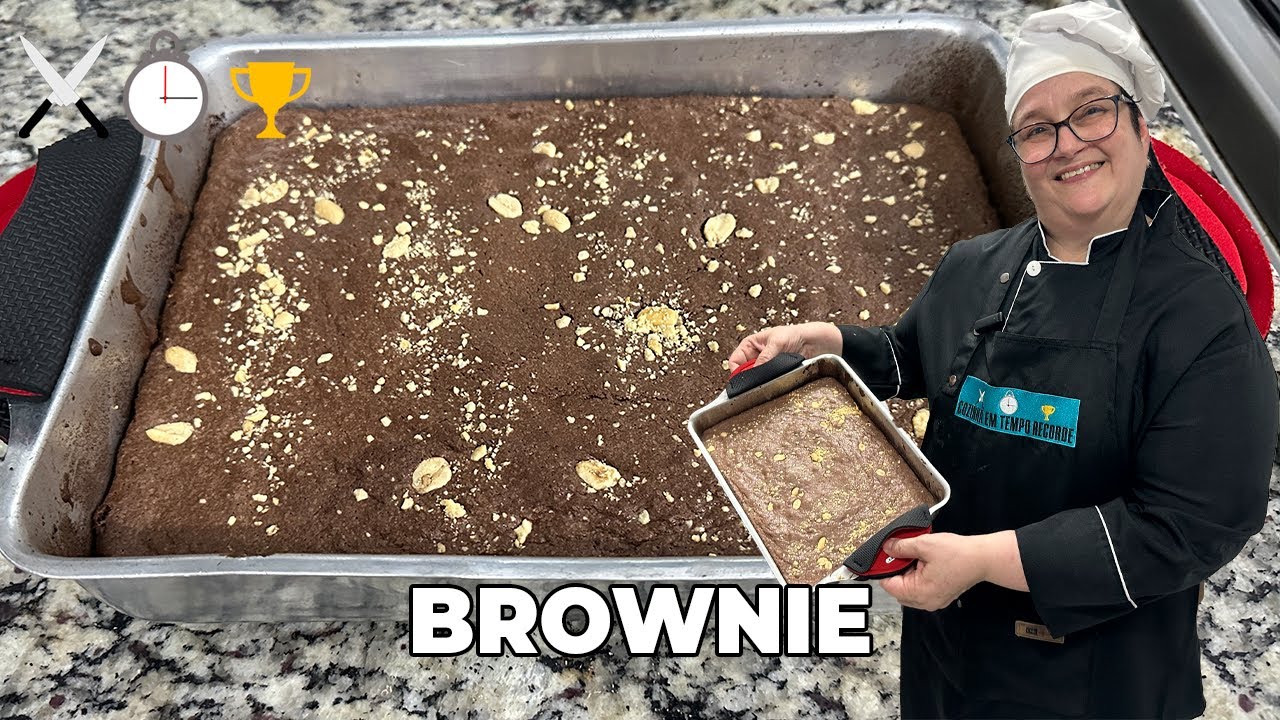 Como Fazer Brownie - Cozinha em Tempo Recorde