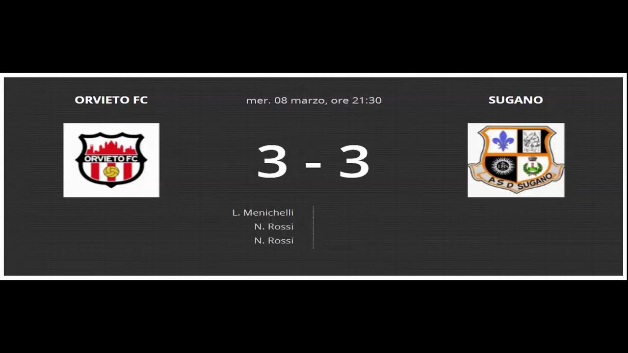 Orvieto FC vs ASD Sugano 3 3