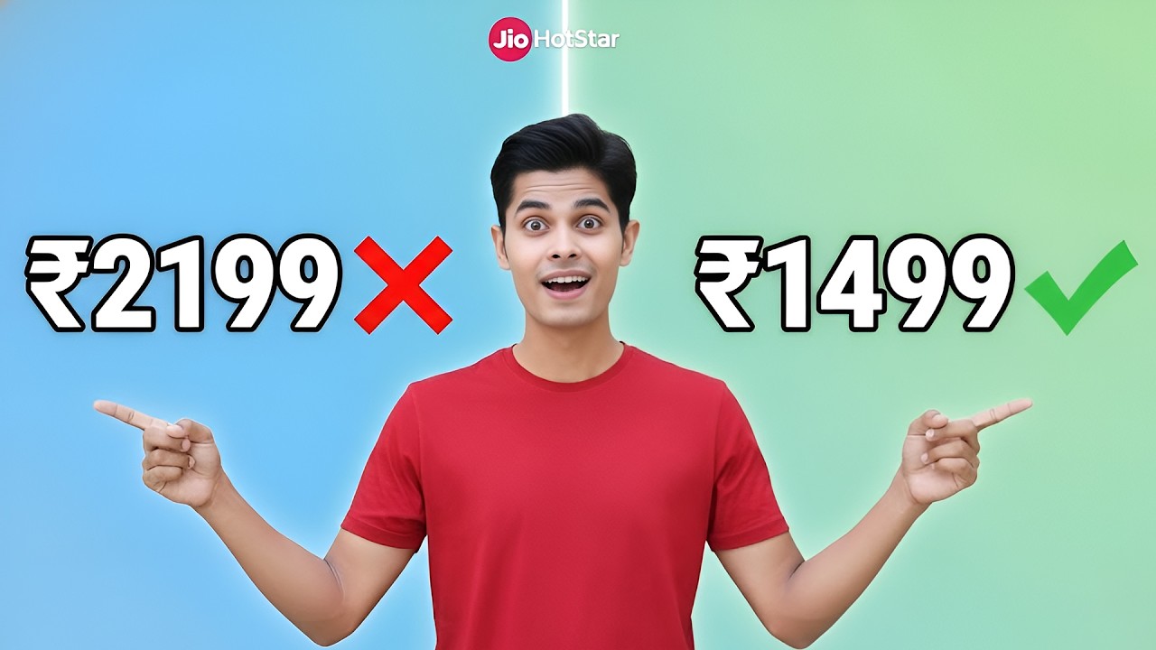 Jio Hotstar Premium ₹2199 ❌ ₹1499 😱 | How I Got It | TechWorld Prince