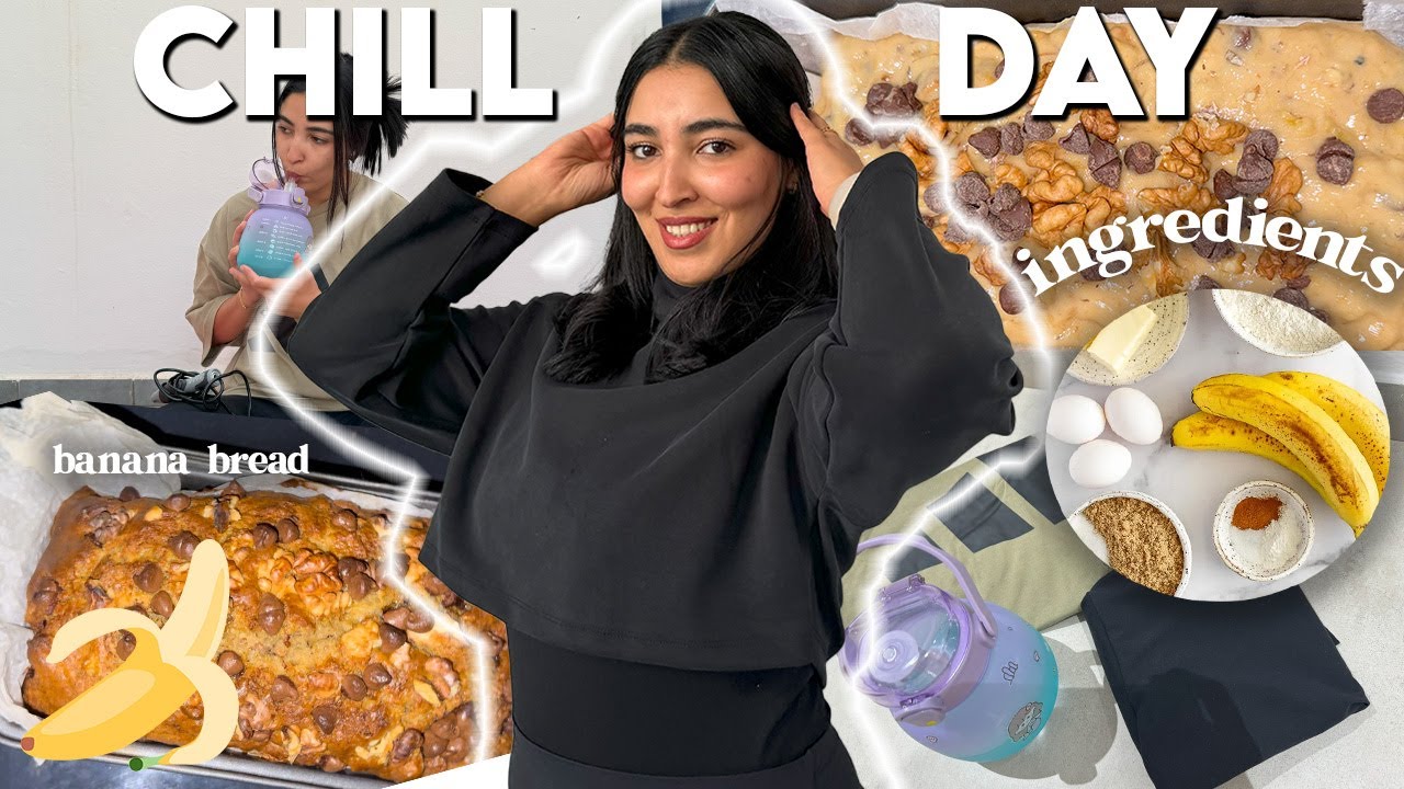 Chill Day Vlog 💕👩🏻‍🍳 كيفاش كاندوز وقتي فالدار ✨☀️
