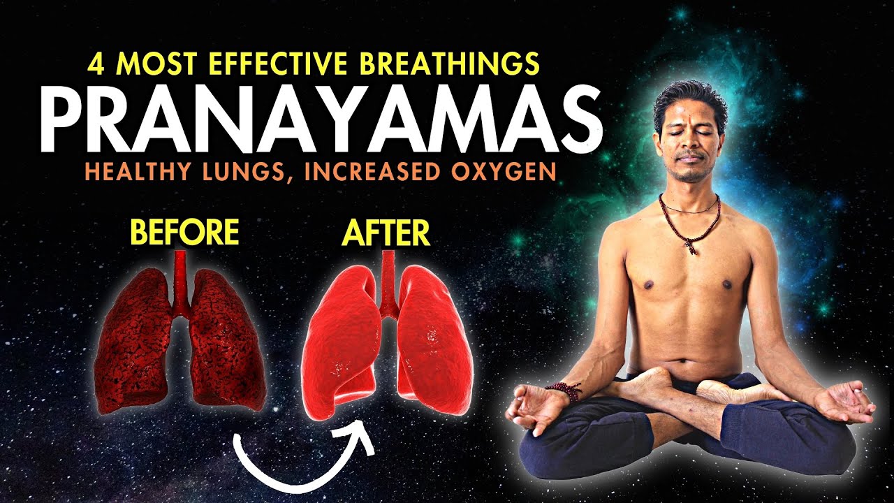 PUMP Oxygen to LUNGS & BRAIN with These 4 Breathing Exercises!