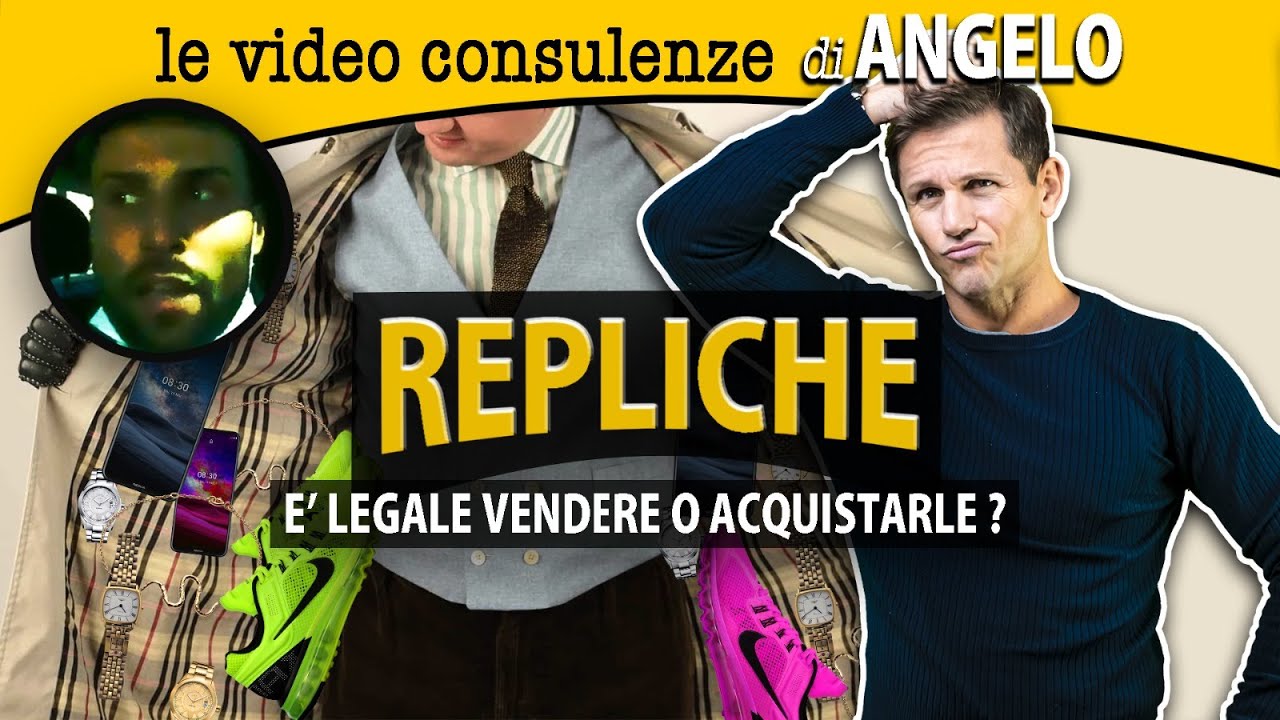 REPLICHE: è legale venderle o acquistarle? | avv. Angelo Greco
