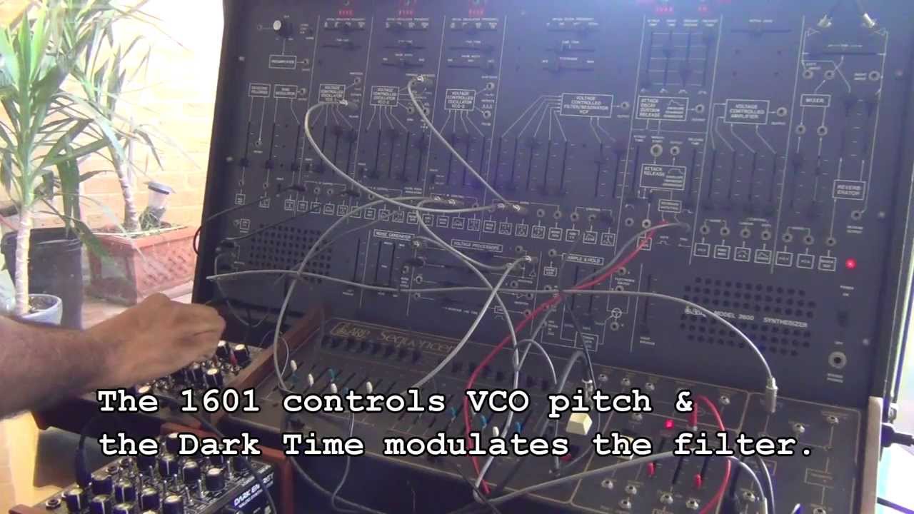 ARP 2600 with 2 sequencers