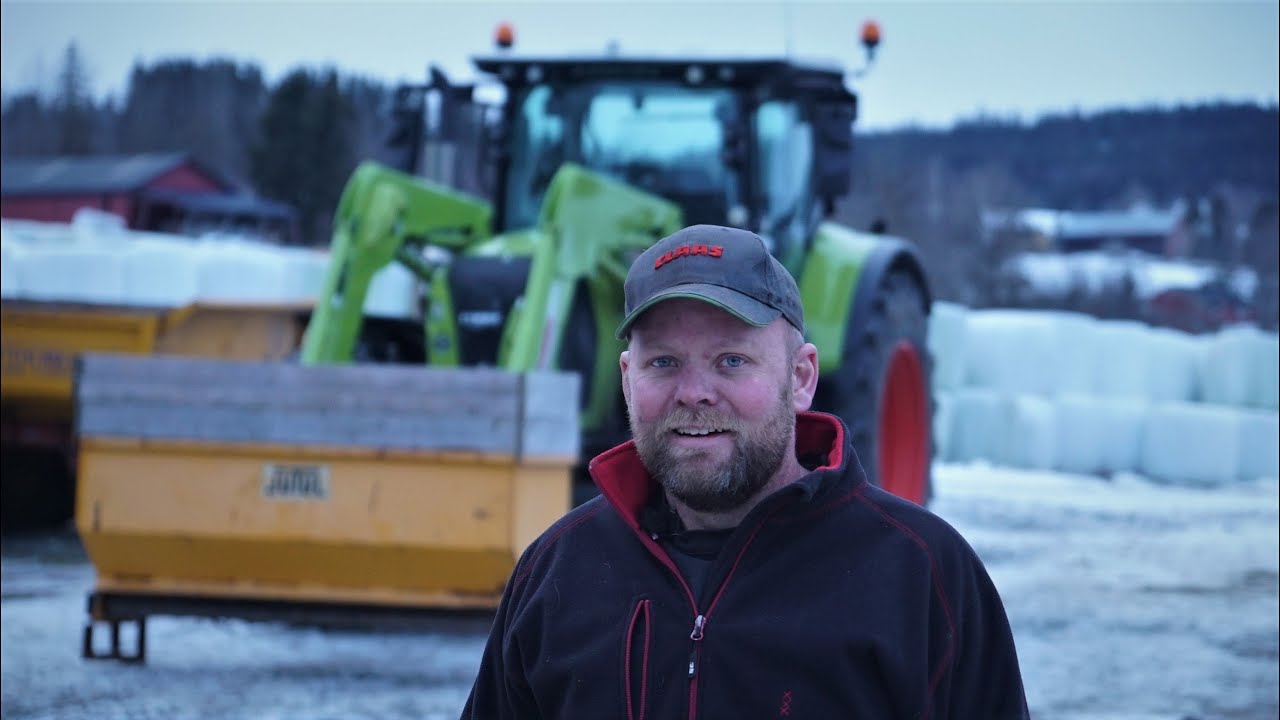CLAAS ARION 660 CMATIC og CLAAS ROLLANT 455 UNIWRAP | Håvard Nygaard