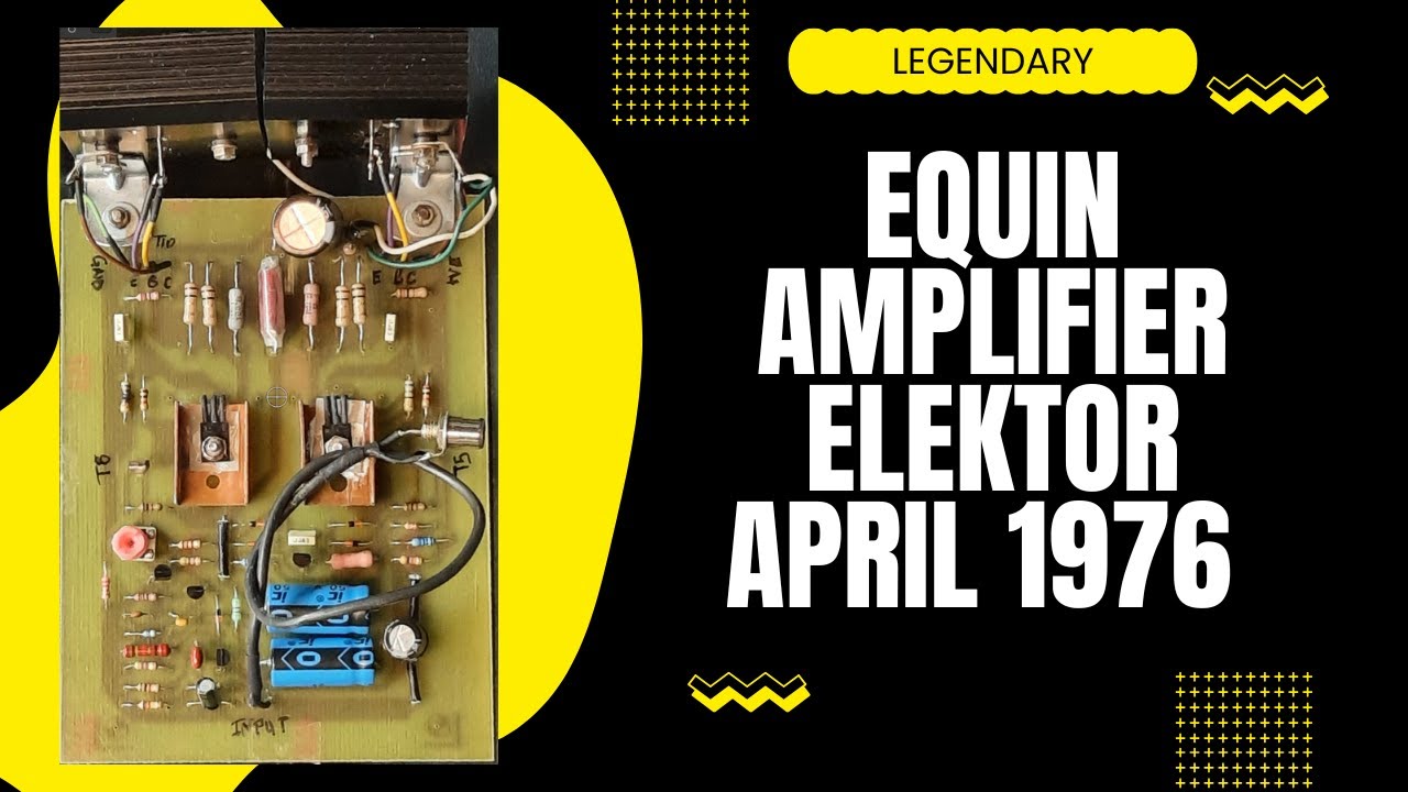 Журнал Elektor - Усилитель звука Equin - апрель 1976 г.