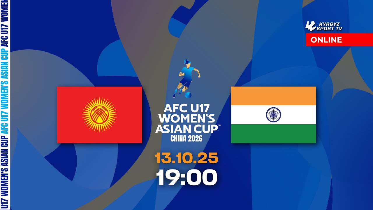 KYRGYZ REPUBLIC - INDIA | AFC U17 WOMEN'S ASIAN CUP 2026 Qualifiers