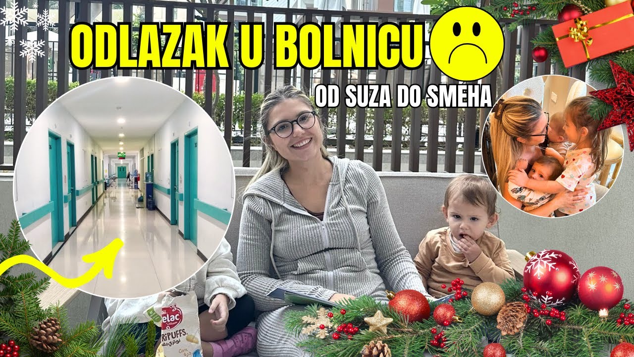 VLOGMAS 22/31 | Završila sam u bolnici u Dubaiju 😳 | Dolazak prijatelja iz Srbije 🇷🇸