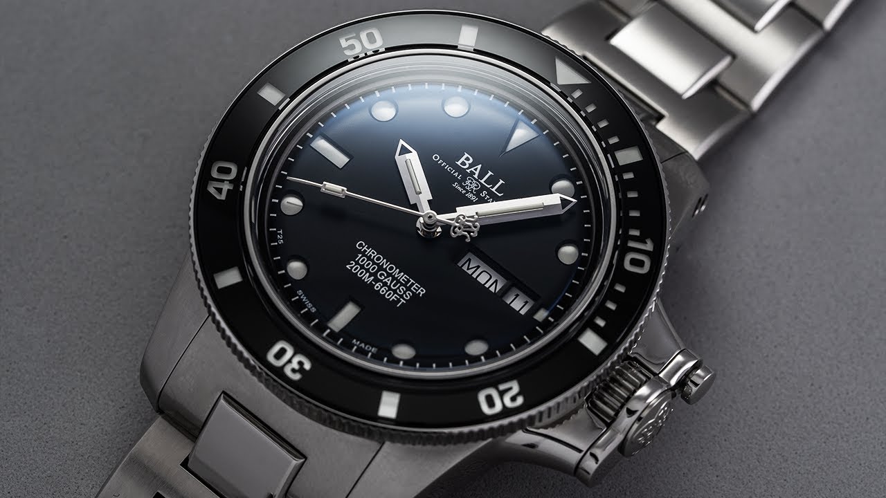 Надежные часы для дайвинга от Ball с механизмом COSC — Engineer Hydrocarbon Original