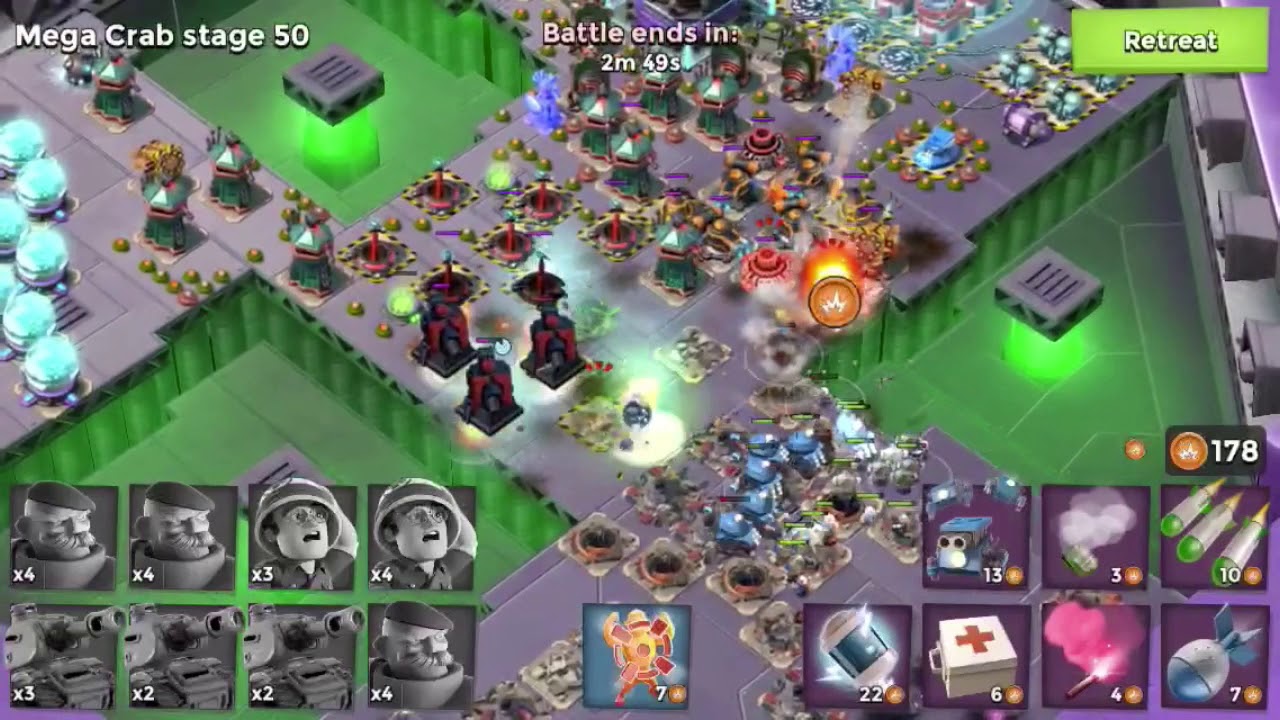 Mega Crab April 2018 - Stage 50