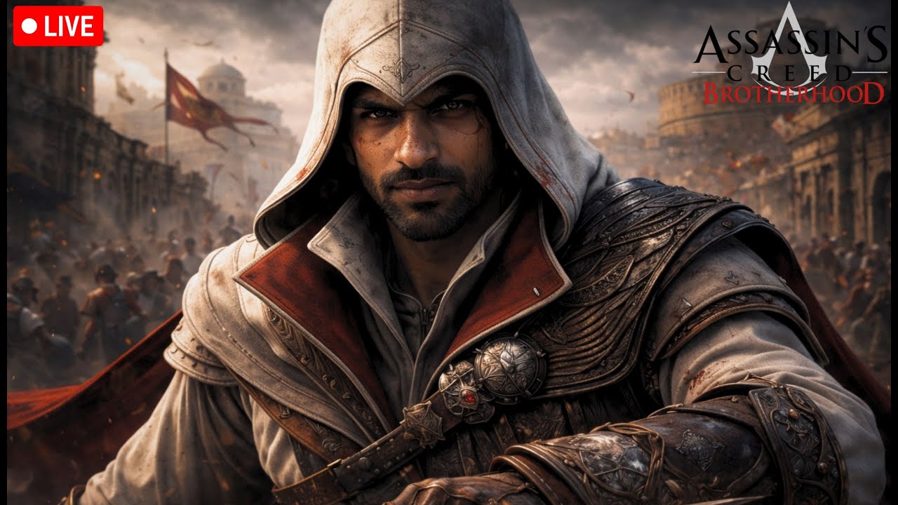 Assassin’s Creed Brotherhood LIVE | Building the Brotherhood Begins 🗡️🔥