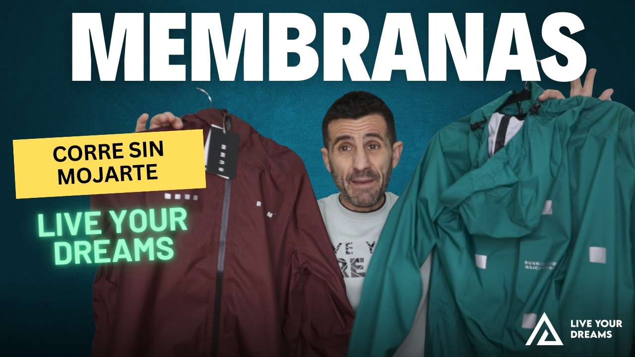 PROTECCIÓN CONTRA LA LLUVIA | Chaquetas Deportivas | Live Your Dreams