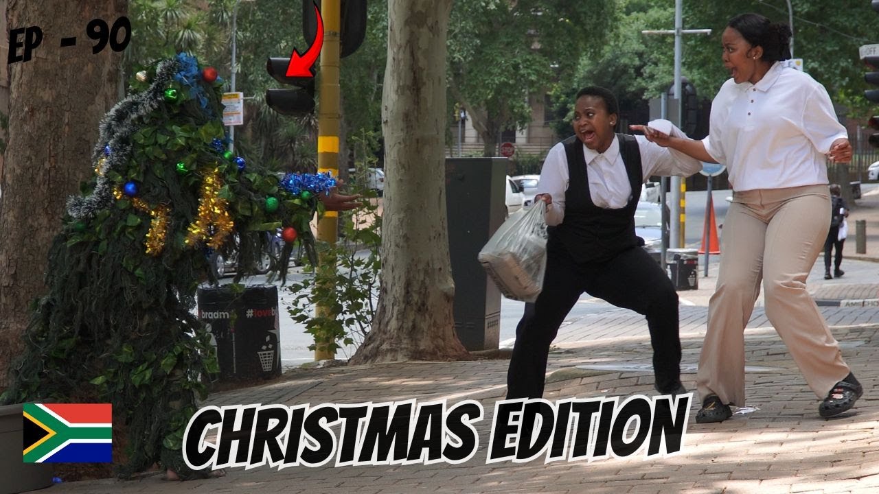 BUSHMAN PRANKS 2025 - CHRISTMAS EDITION WITH CRAZY FUNNY REACTIONS /EP 90