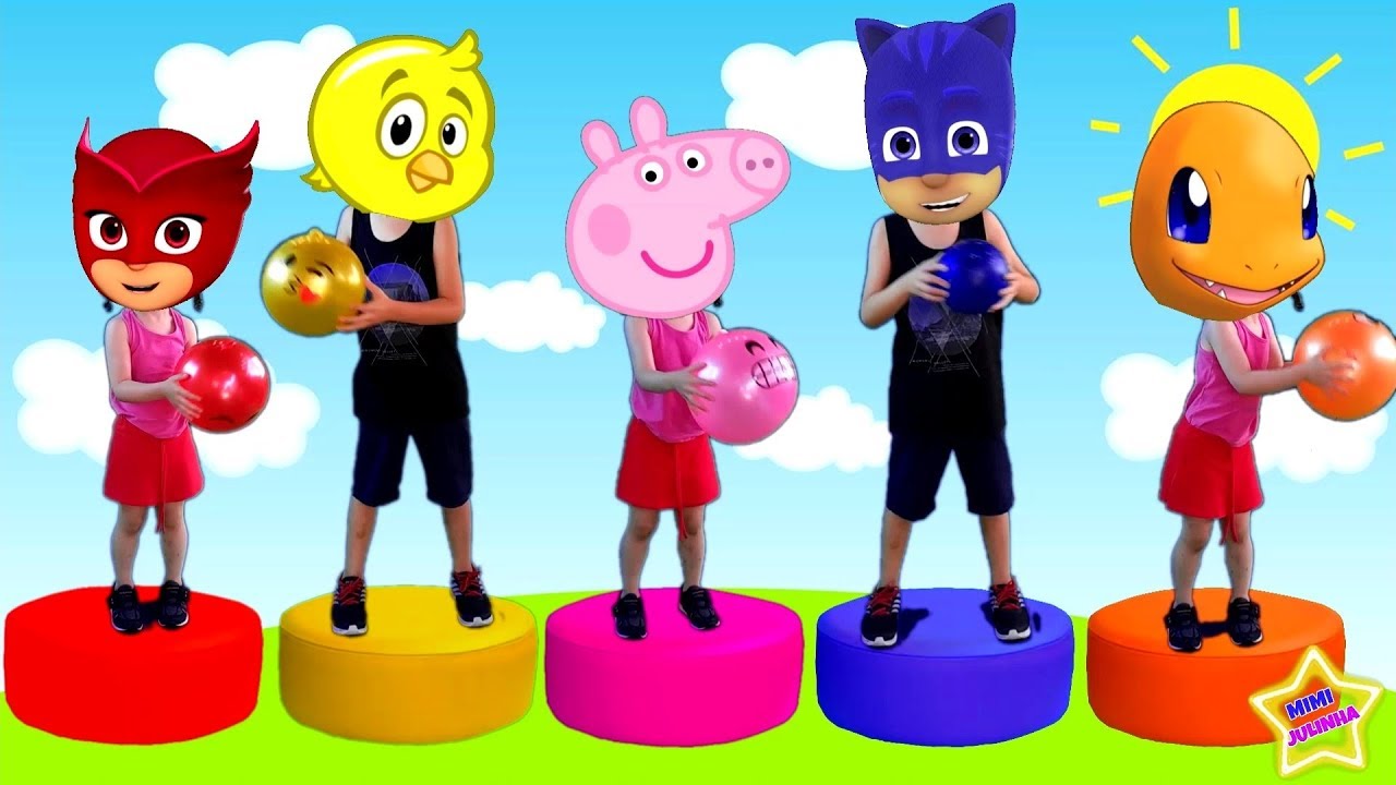 Divers&atilde;o com Bolas Coloridas - Mimi Julinha