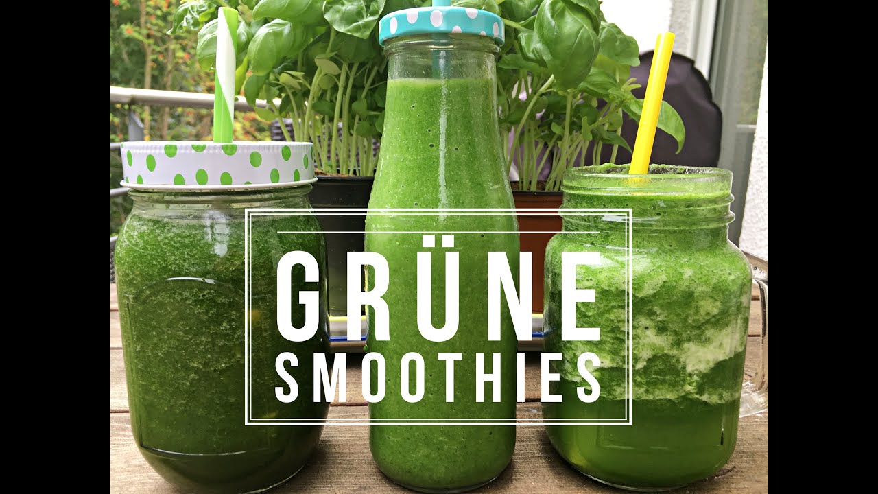 Super einfache GRÜNE SMOOTHIES für Anfänger. So schmecken sie jedem.