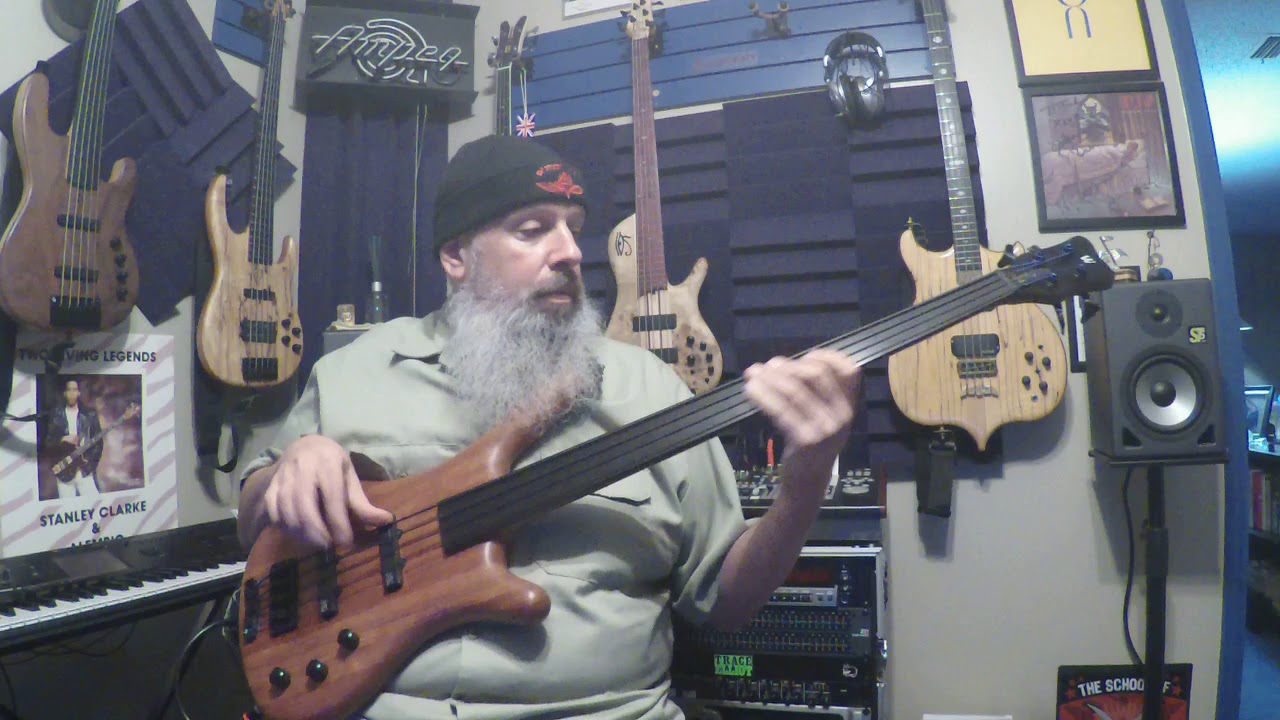 Tapewounds on my fretless Corvette