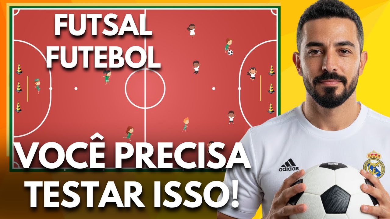 O jogo pré-desportivo de FUTSAL / FUTEBOL que TODO professor precisa conhecer