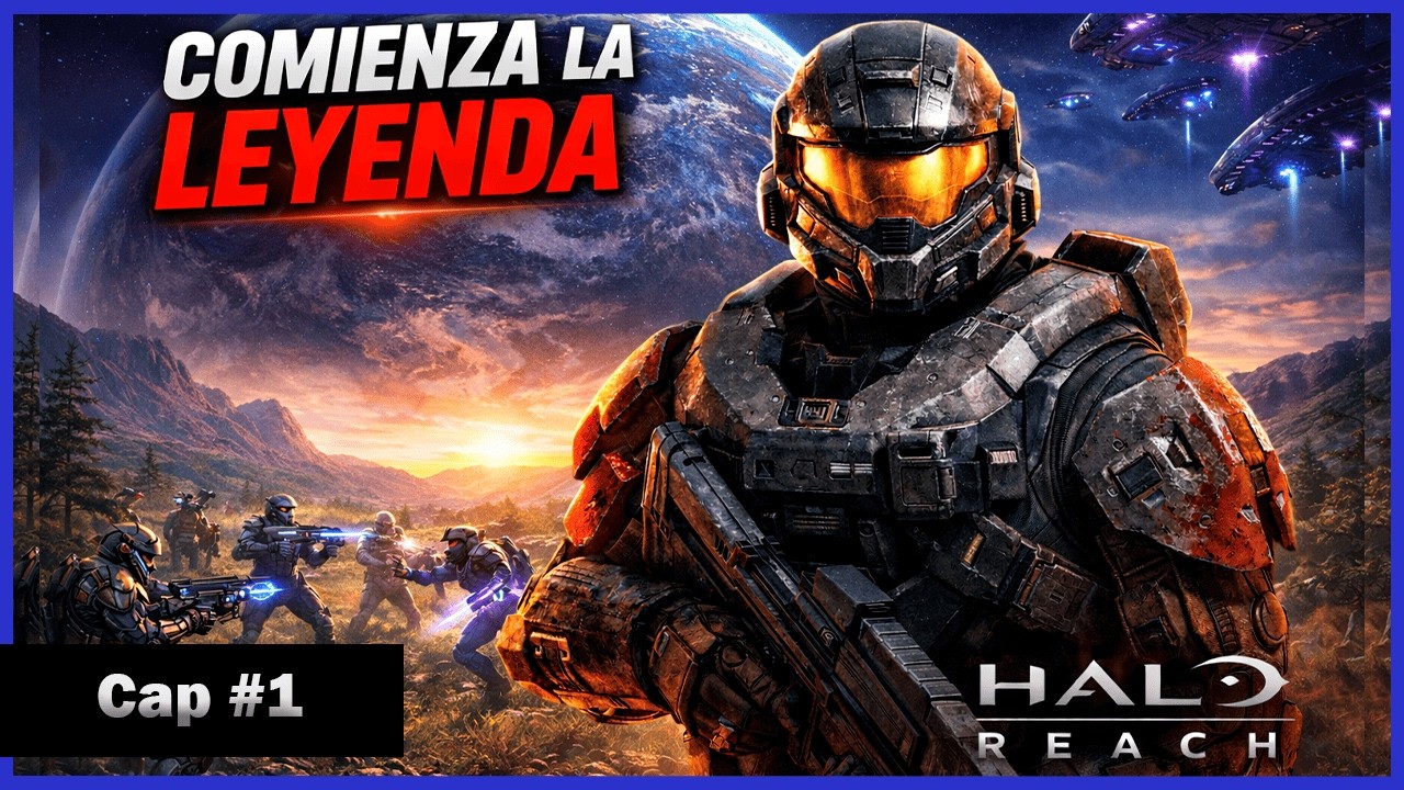 Así empieza la tragedia en Halo Reach 😔 | Primer contacto