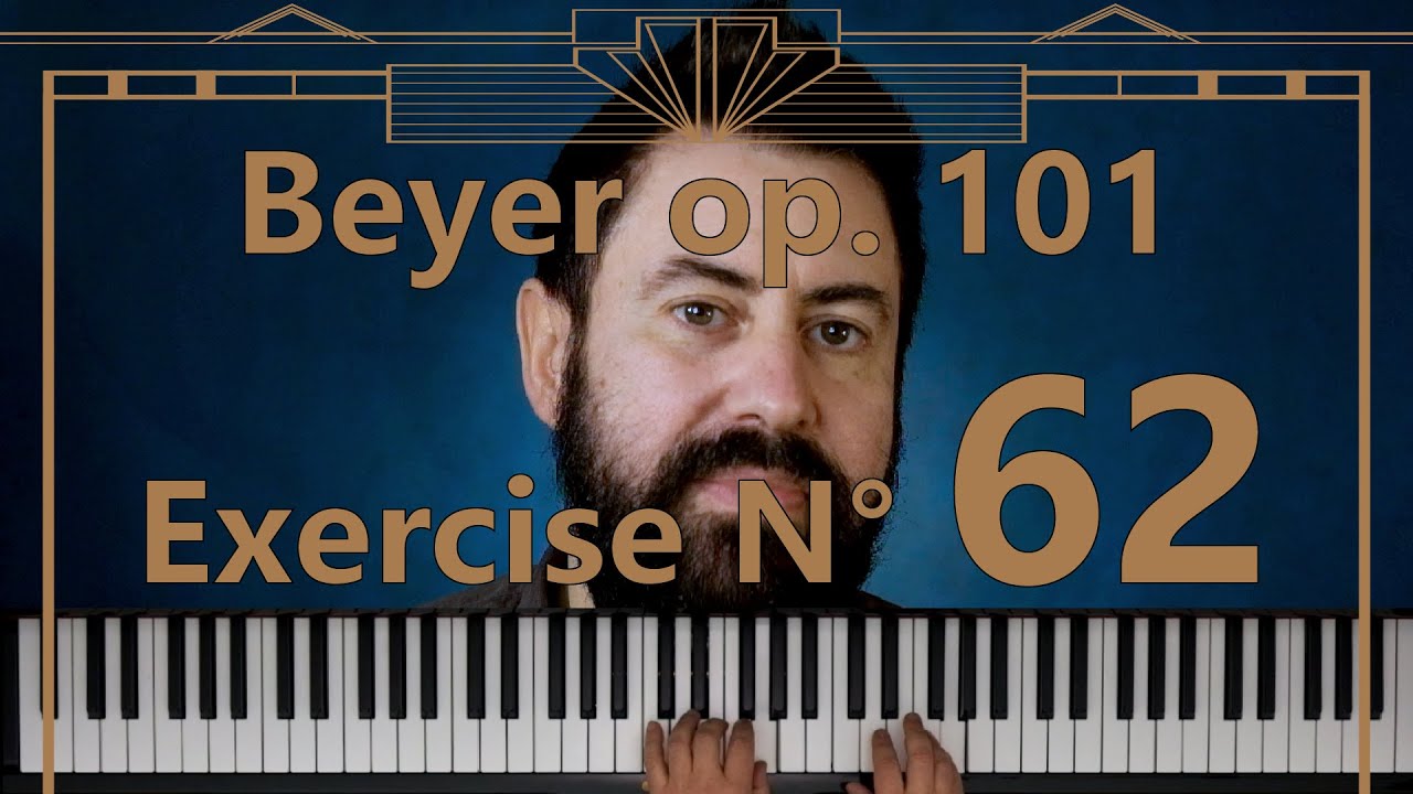 Piano tutorial - Beyer Op. 101 esercizio N° 62