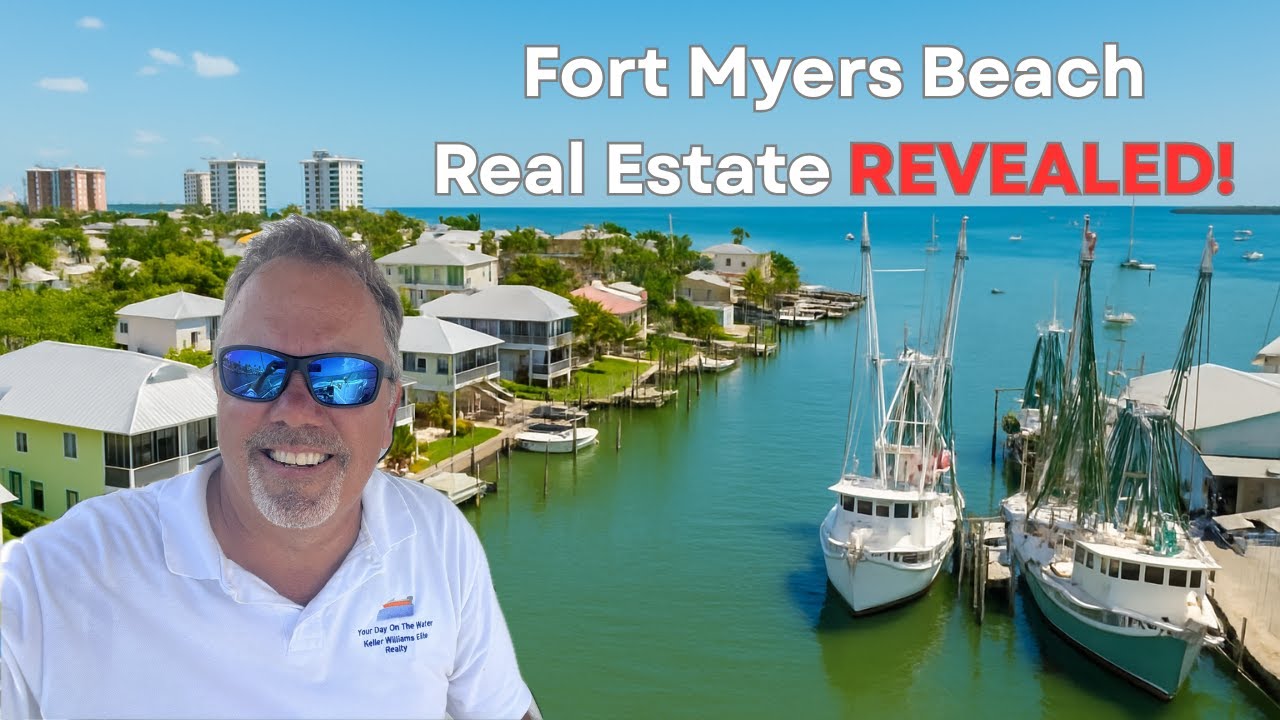 3 SOLD Waterfront Homes on Fort Myers Beach + Shrimp Boats, Restaurants & Mooring Tips & Canal Homes
