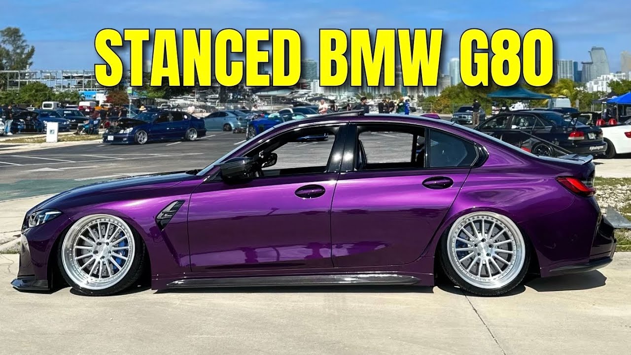 WE STANCED A BRAND NEW 2025 BMW G80 M3!