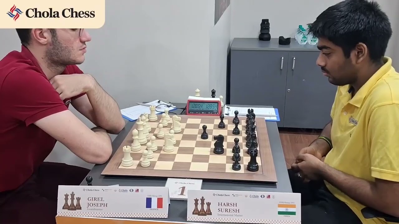 GM Norm 2026 | Round 1 | Chola Chess
