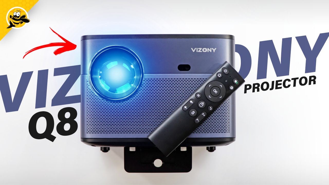 New BEST BUDGET Android TV Projector from Vizony?