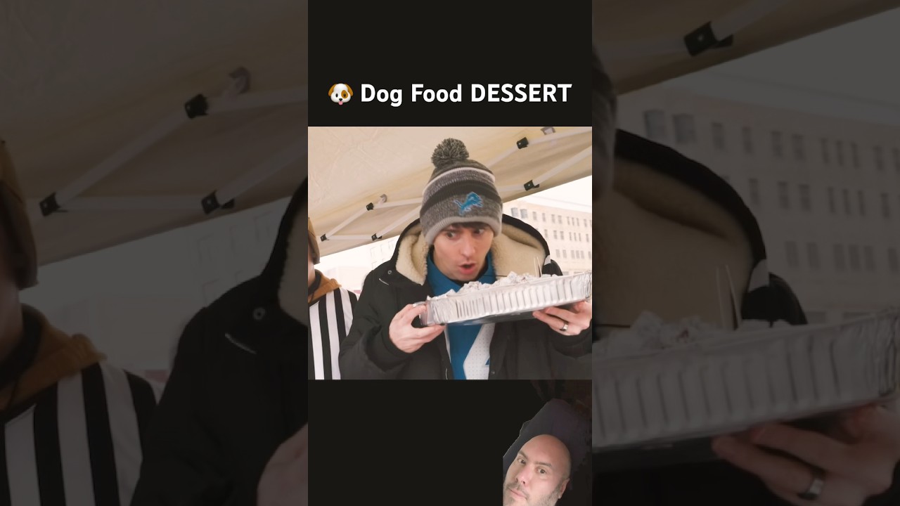 🐶🏈 Dog Food Dessert makes Tailgating Jolly YUMMY !!      