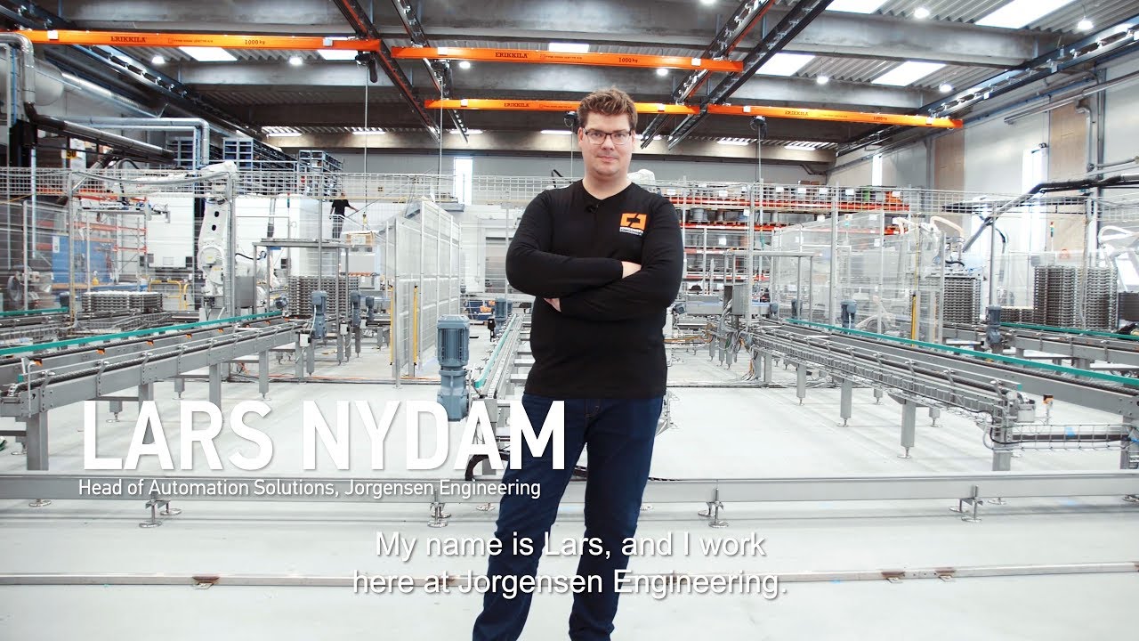 Lars Nydam, Head of Automation Solutions at Jorgensen Engineering