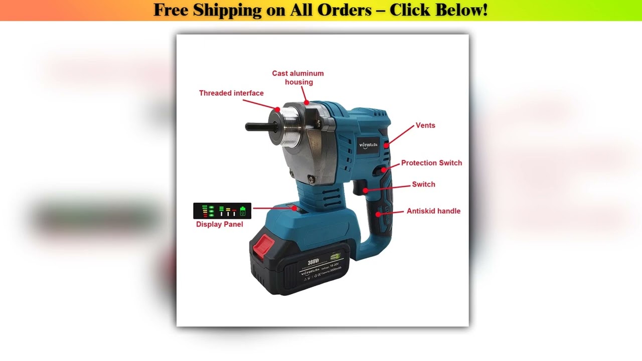 Electric Concrete Mixing Tool Brushless Cement Soil Concrete Vibrator High Power Concrete Mixer