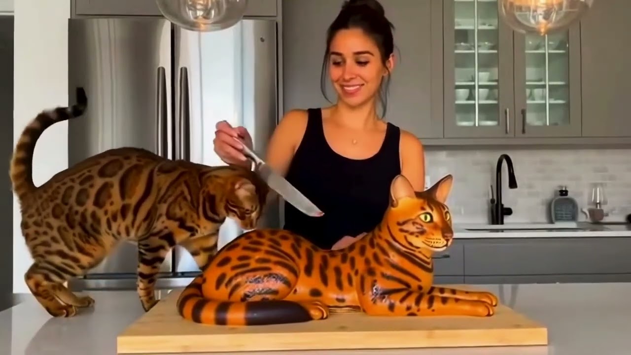 Dog and Cat Reactions to Cutting Cake #funnydogs​ #funnycats​ #pets​ #dogcake